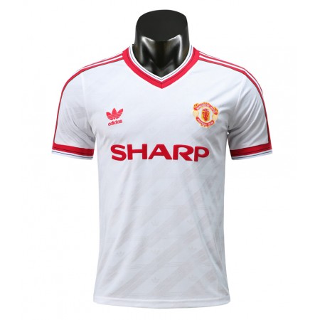 Billiga Fotbollströjor Manchester United Retro Borta tröja 1986 Kortärmad